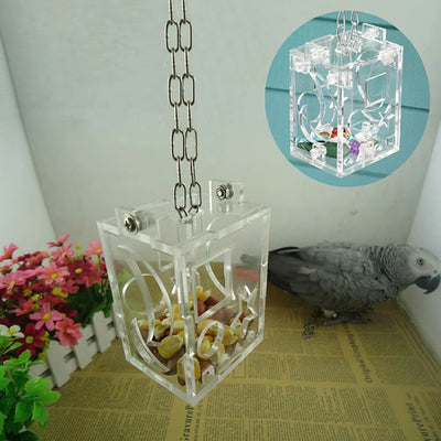 ForageFun Hanging Feeder – The Ultimate Treat Toy for Curious Birds